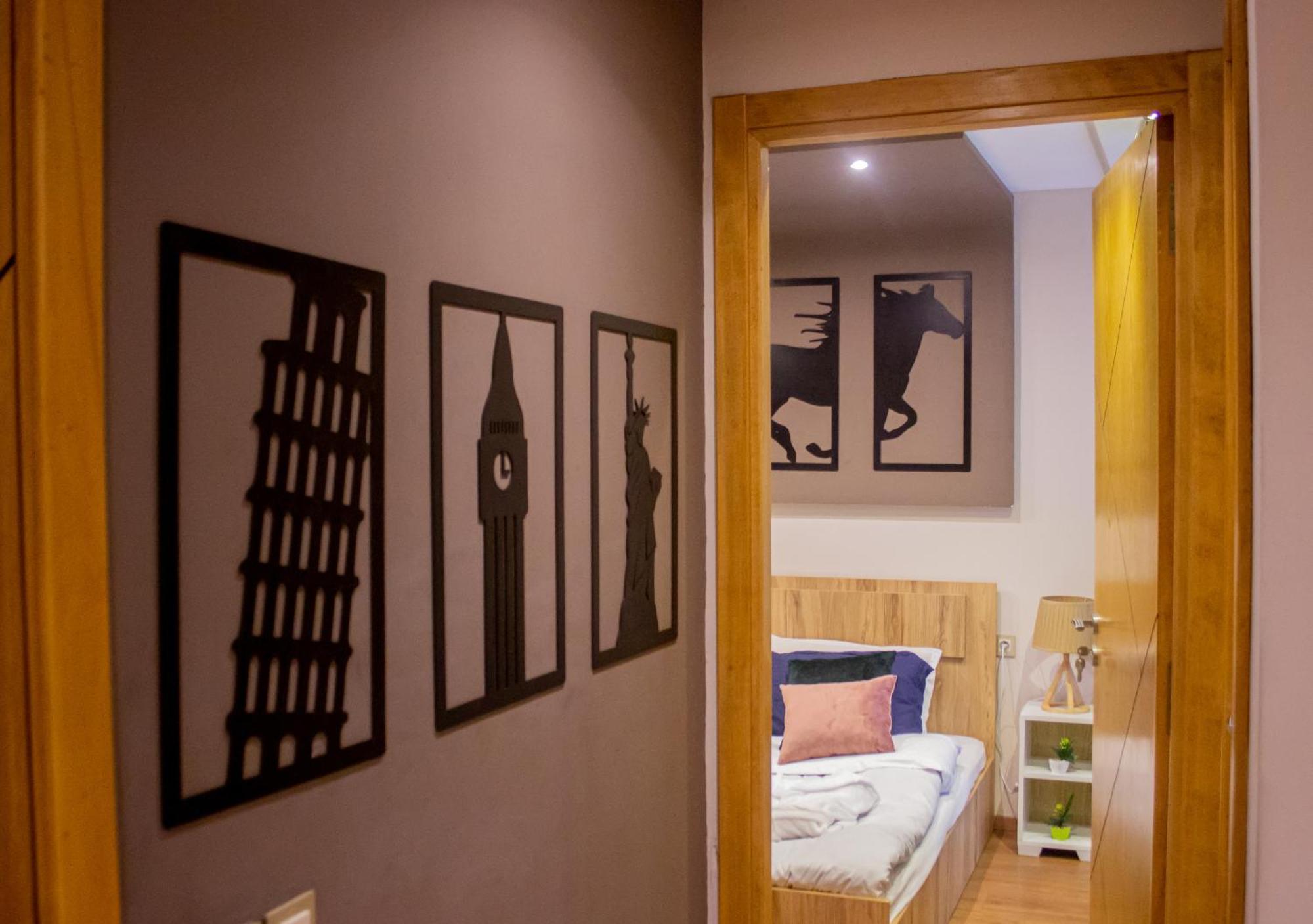 R101- Cosy And Stylish Apartment With King Size Bed- Belvedere Casablanca Ngoại thất bức ảnh